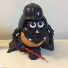 Darth Tater. My most treasured possession. *Cough* I mean, no, my wedding photos are obviously my most treasured possession. I'm not weird.